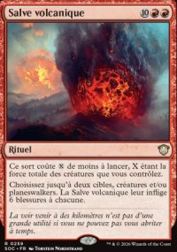 Salve volcanique - Secrets of Strixhaven Commander Decks