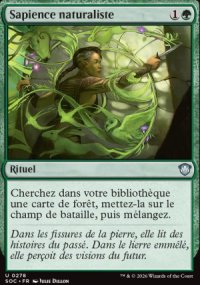 Sapience naturaliste - Secrets of Strixhaven Commander Decks