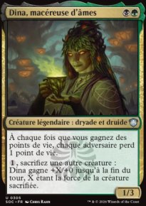 Dina, mac�reuse d'�mes - Secrets of Strixhaven Commander Decks