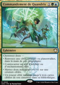 Commandement de Quandrix - Secrets of Strixhaven Commander Decks