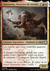 Quintorius, historien de terrain - Secrets of Strixhaven Commander Decks