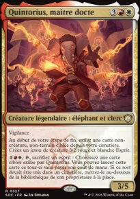 Quintorius, ma�tre docte - Secrets of Strixhaven Commander Decks