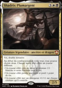 Shadrix Plumargent - Secrets of Strixhaven Commander Decks