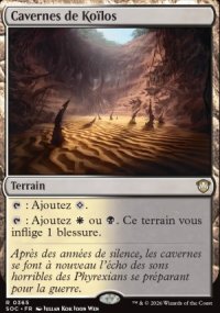 Cavernes de Ko�los - Secrets of Strixhaven Commander Decks