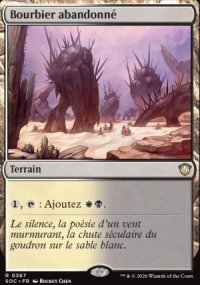 Bourbier abandonn� - Secrets of Strixhaven Commander Decks