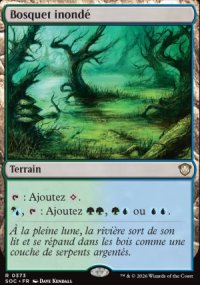 Bosquet inond� - Secrets of Strixhaven Commander Decks