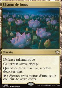 Champ de lotus - Secrets of Strixhaven Commander Decks