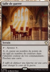 Salle de guerre - Secrets of Strixhaven Commander Decks