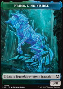 Jeton Primo, l'indivisible - Secrets of Strixhaven Commander Decks