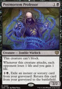 Postmortem Professor - Secrets of Strixhaven