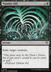 Wander Off - Secrets of Strixhaven