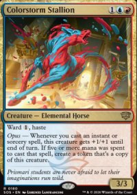 Colorstorm Stallion - Secrets of Strixhaven