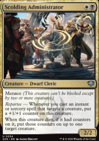 Scolding Administrator - Secrets of Strixhaven