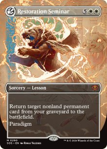 Restoration Seminar - Secrets of Strixhaven