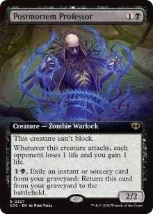 Postmortem Professor - Secrets of Strixhaven