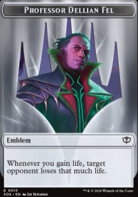 Professor Dellian Fel Emblem - Secrets of Strixhaven