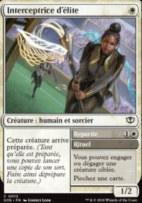 Interceptrice d'�lite<br>Repartie - Secrets of Strixhaven