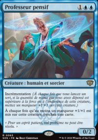 Professeur pensif - Secrets of Strixhaven