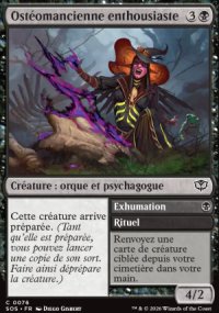 Ost�omancienne enthousiaste<br>Exhumation - Secrets of Strixhaven