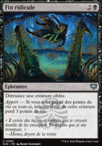 Fin ridicule - Secrets of Strixhaven