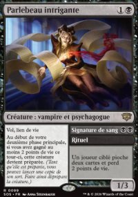 Parlebeau intrigante<br>Signature de sang - Secrets of Strixhaven