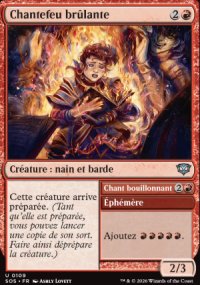 Chantefeu br�lante<br>Chant bouillonnant - Secrets of Strixhaven