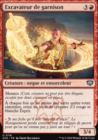 Excavateur de garnison - Secrets of Strixhaven