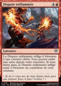 Dispute enflamm�e - Secrets of Strixhaven