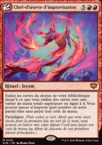 Chef-d'�uvre d'improvisation - Secrets of Strixhaven