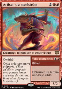 Artisan du maelstr�m<br>Vol�e destructrice - Secrets of Strixhaven