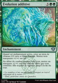 �volution additive - Secrets of Strixhaven