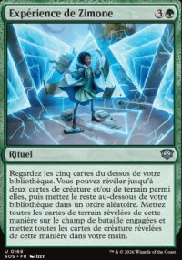 Exp�rience de Zimone - Secrets of Strixhaven