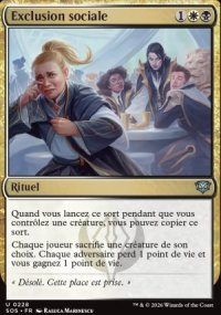 Exclusion sociale - Secrets of Strixhaven