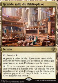 Grande salle du Biblioplexe - Secrets of Strixhaven