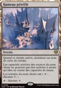 Hameau p�trifi� - Secrets of Strixhaven