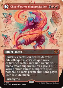 Chef-d'�uvre d'improvisation - Secrets of Strixhaven