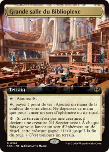 Grande salle du Biblioplexe - Secrets of Strixhaven