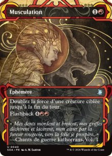 Musculation - Secrets of Strixhaven Mystical Archive