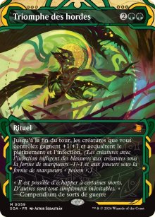 Triomphe des hordes - Secrets of Strixhaven Mystical Archive
