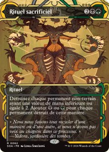 Rituel sacrificiel - Secrets of Strixhaven Mystical Archive