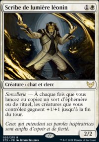Scribe de lumière léonin - 