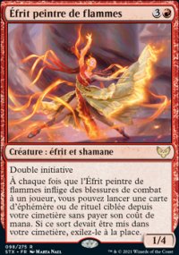 Éfrit peintre de flammes - 