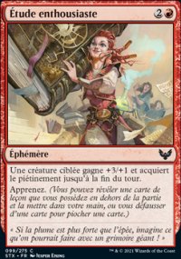 Étude enthousiaste - 