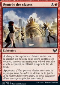 Rentrée des classes - 