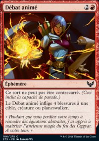 Débat animé - 