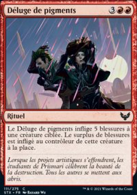 Déluge de pigments - 