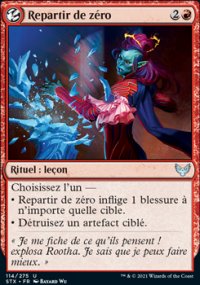 Repartir de zéro - 