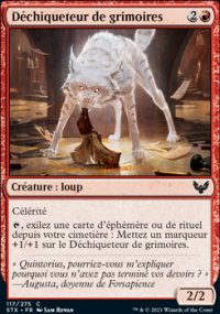 Déchiqueteur de grimoires - 