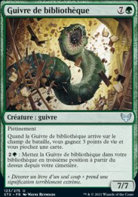 Guivre de bibliothèque - 