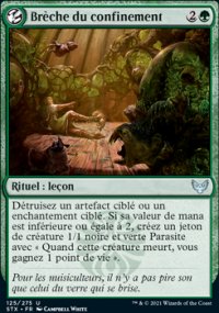 Brèche du confinement - 
